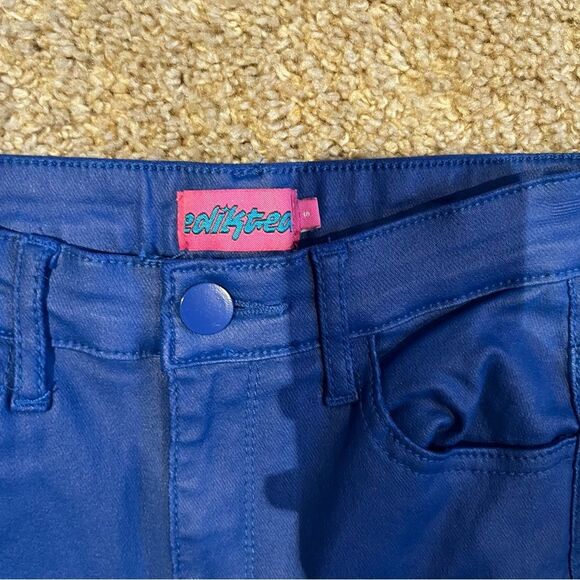 Edikted Luna Faux Leather Flare Jeans size S - Picture 6 of 8